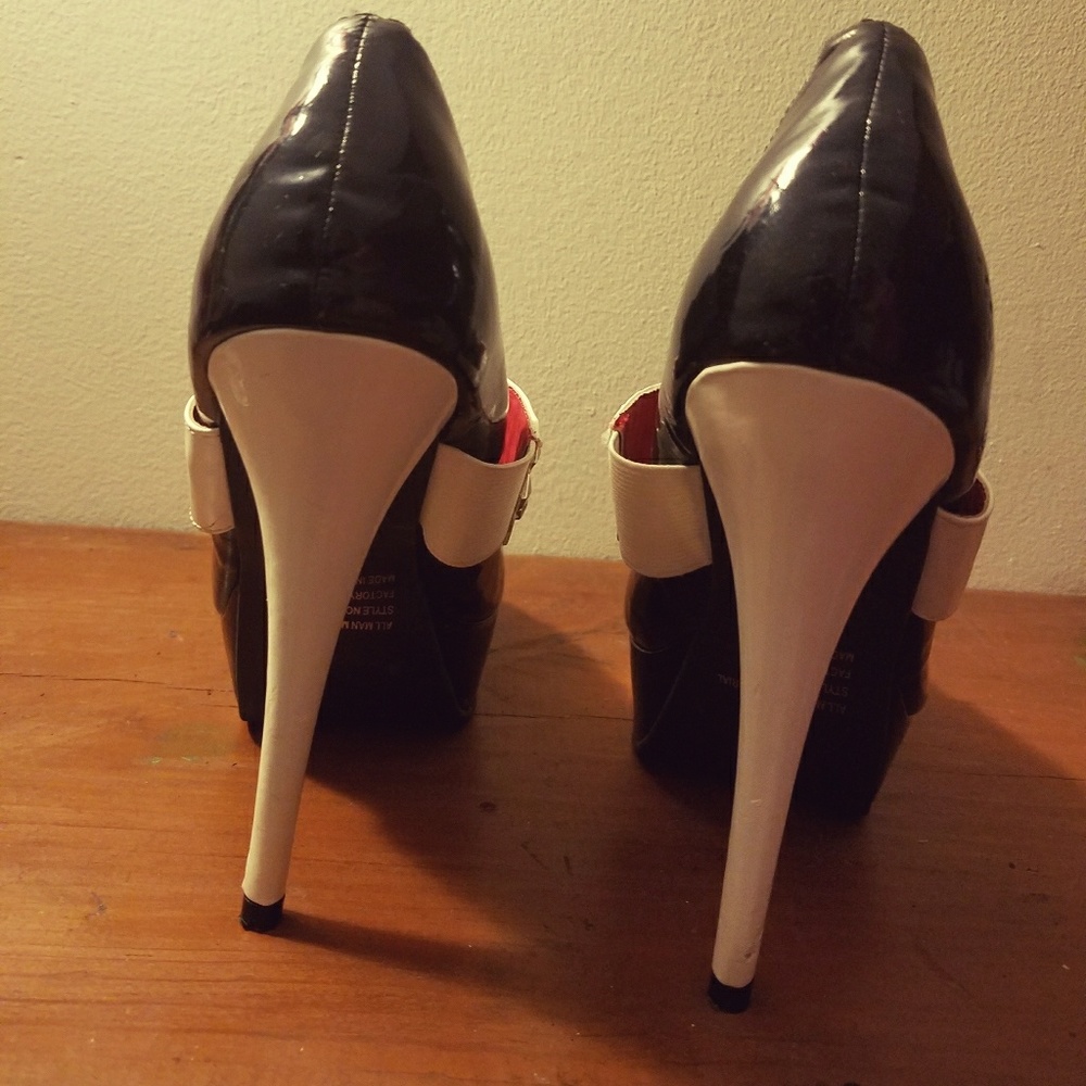 Studded Rocker Heels - Picture 2 of 4